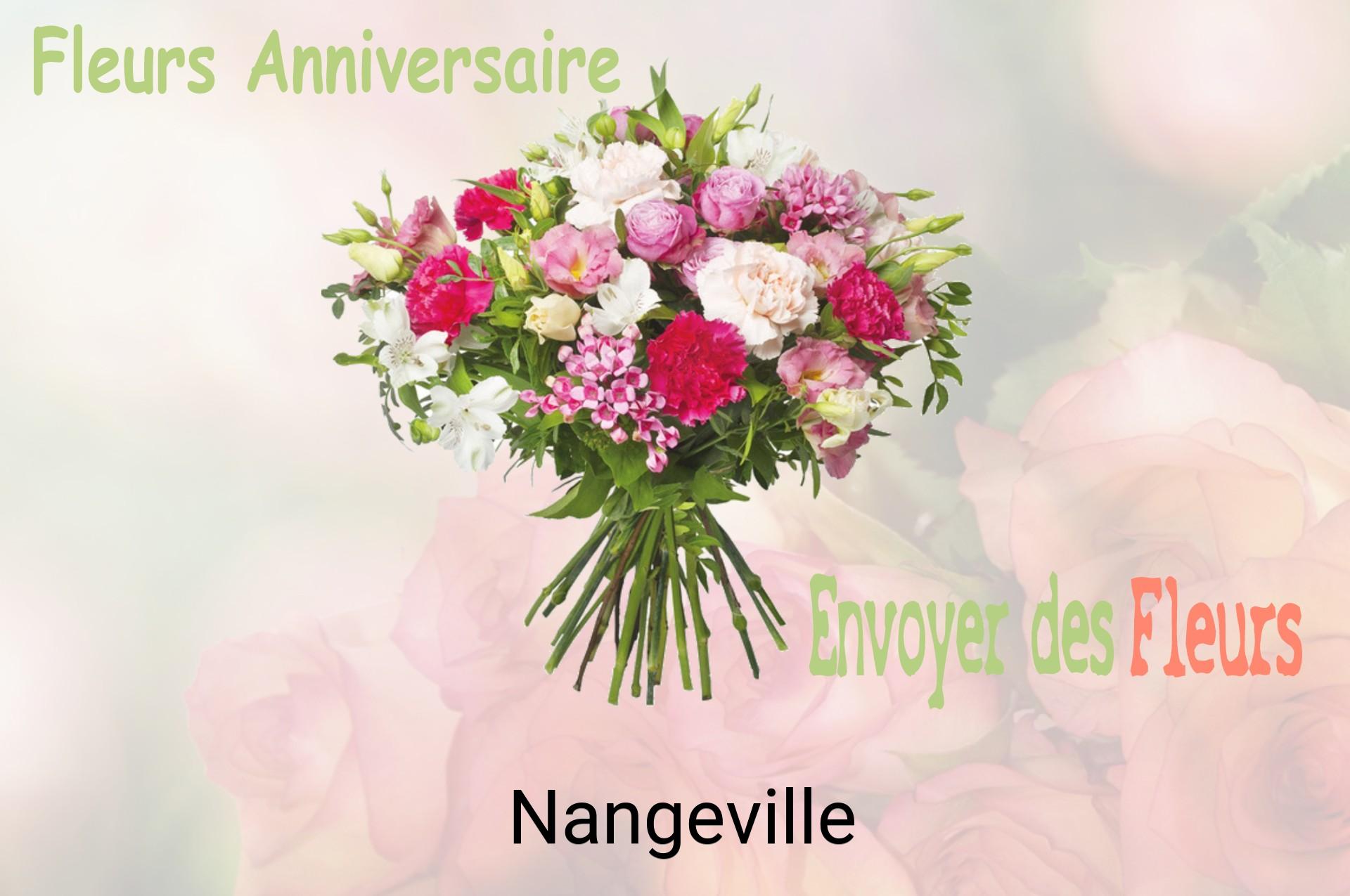 Bouquet de fleurs d’anniversaire livré à Nangeville