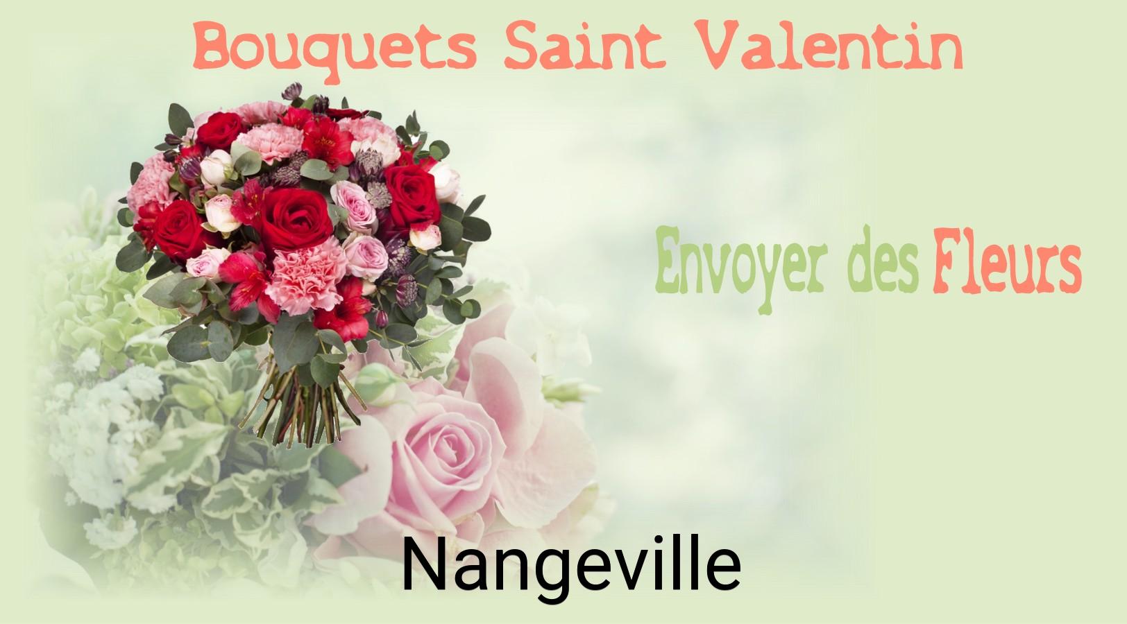 Roses de Saint-Valentin livrées à Nangeville